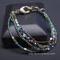 Handmade Bracelets Measle Beads Alloy Jewelry Bracelets